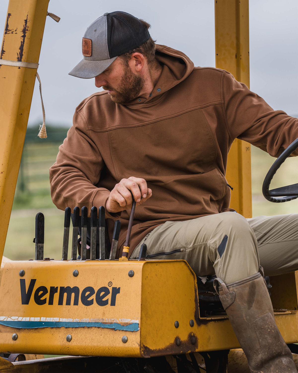Workgrade Utility Water Resistant Hoodie - Steel Blue | KUIU