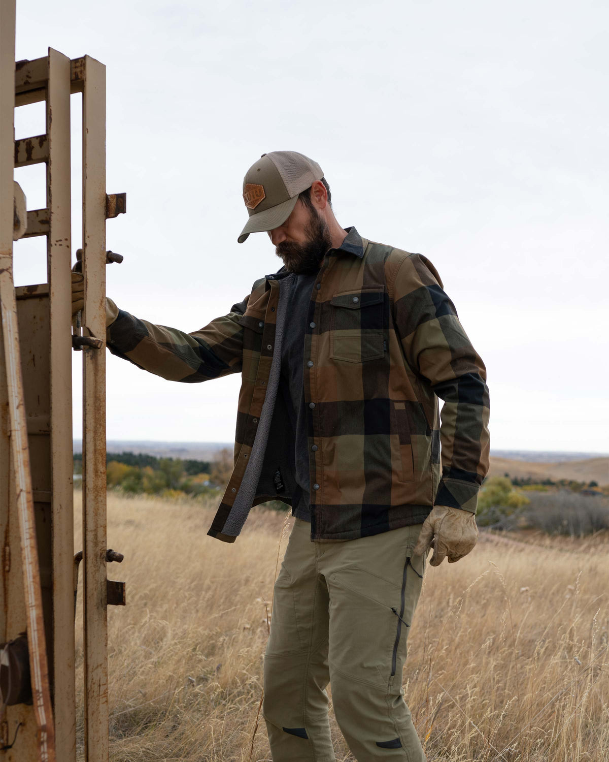 Field Valo Plaid Flannel Shirt Jacket | KUIU