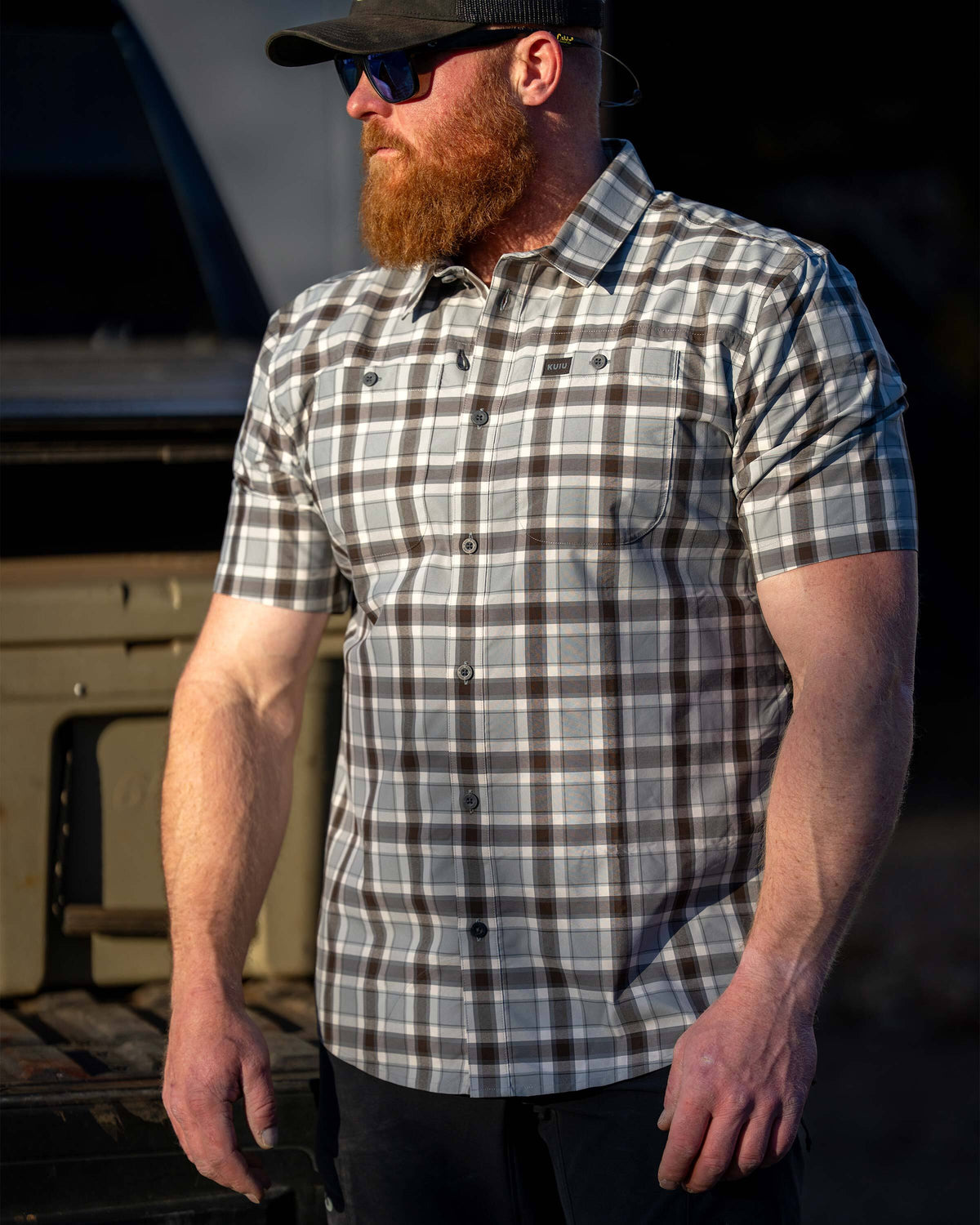 Borrego SS Shirt | Verde Crosscheck Plaid – KUIU