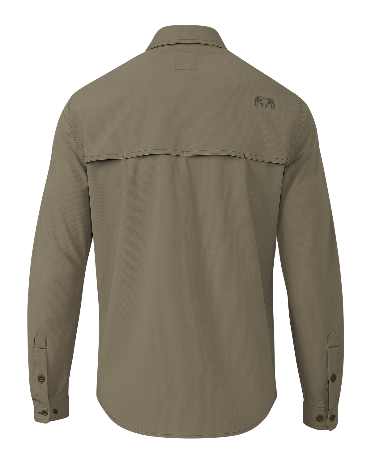 Gauge Long Sleeve UPF 50 Work Shirt - Khaki | KUIU