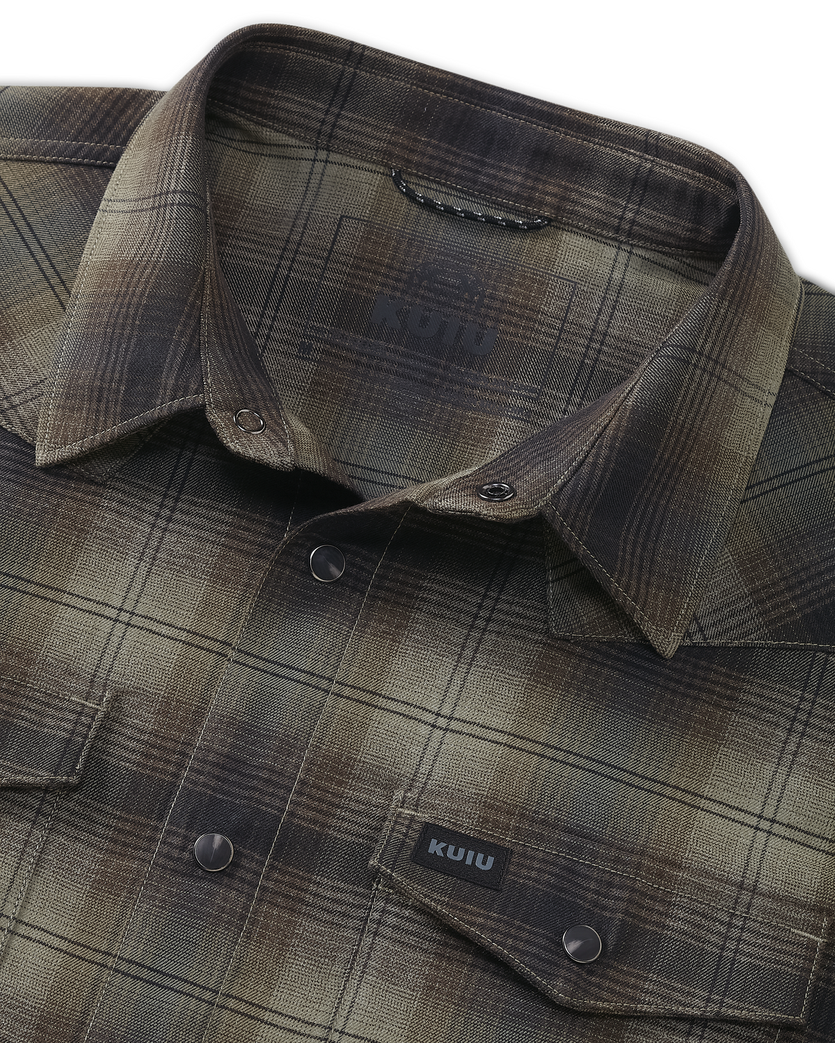 Laredo Long Sleeve Western Work Shirt - Vias Ombre Plaid – KUIU