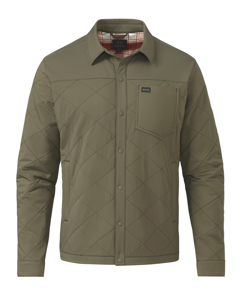Flannel Lined Insulated Snap Shirt | Ash – KUIU