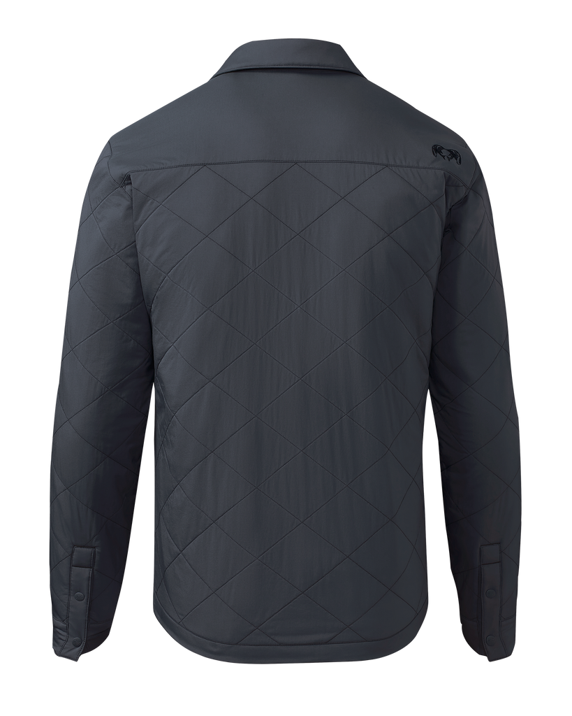 Flannel Lined Insulated Snap Shirt | Gunmetal – KUIU