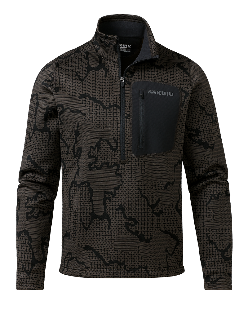 Outland Fleece Pullover | Asphalt Tonal