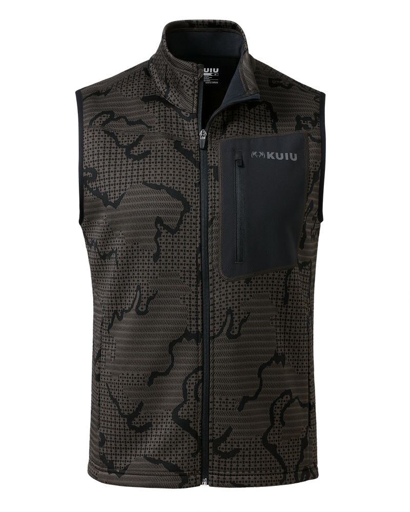 Outland Fleece Vest | Asphalt Tonal