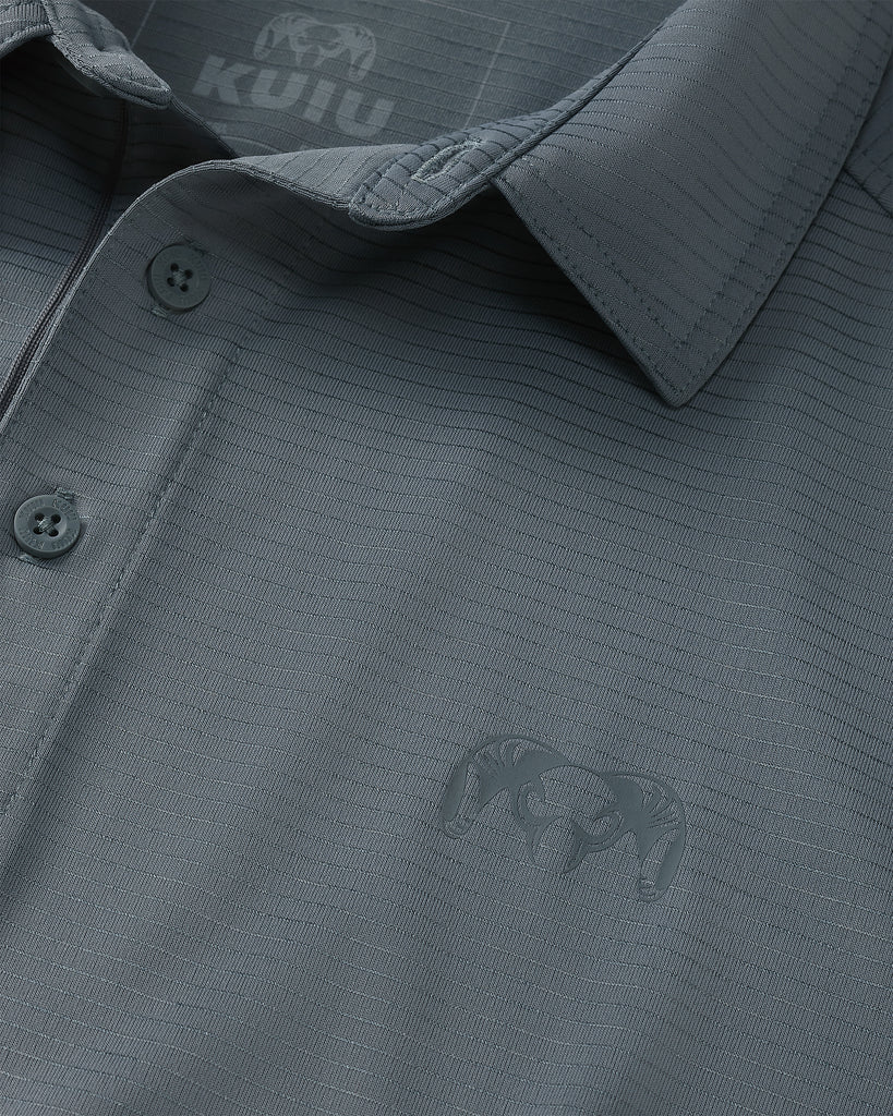 Peak Lightweight Technical Polo - Slate | KUIU