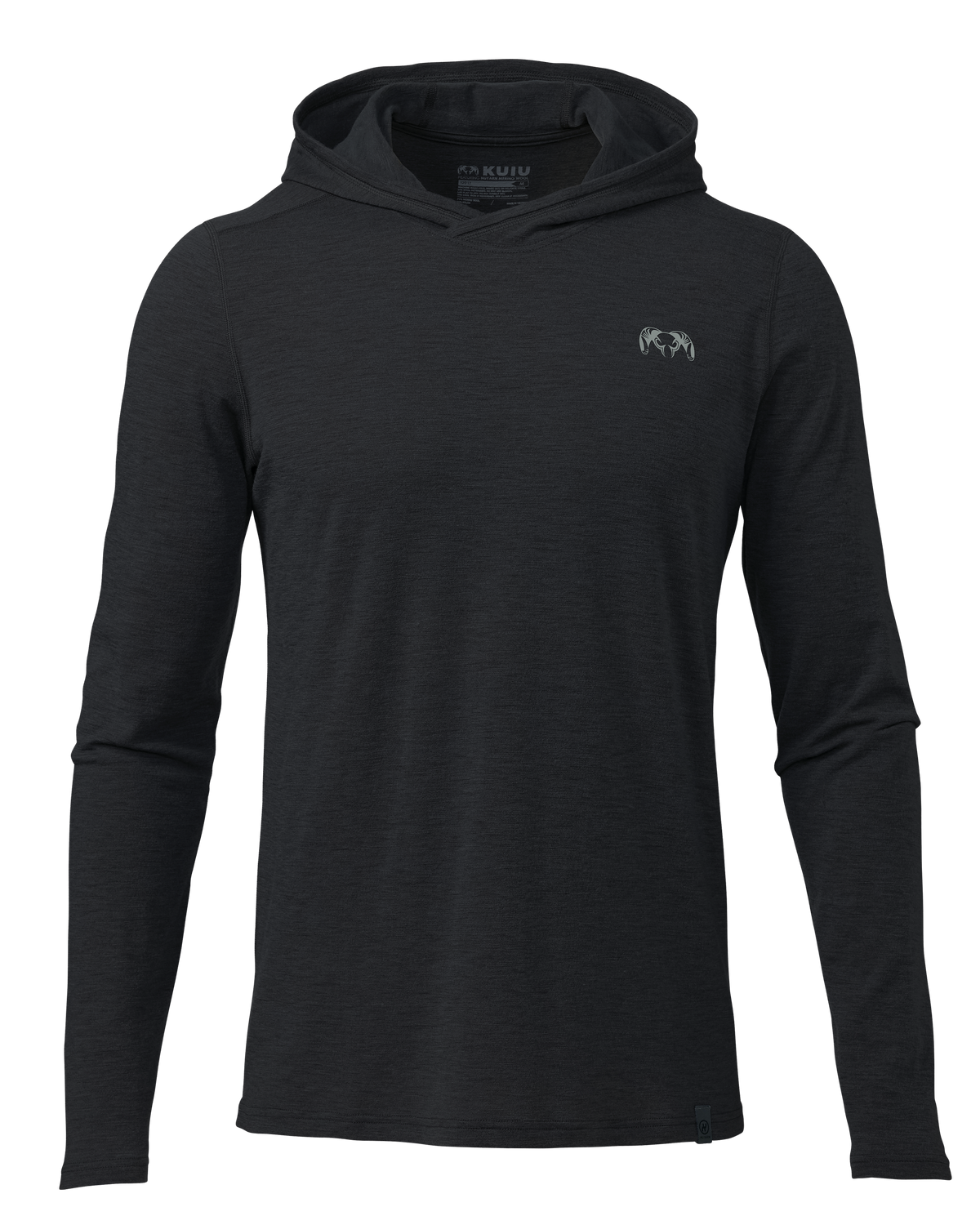 ULTRA Merino Wool Long Sleeve Hoodie | Black – KUIU