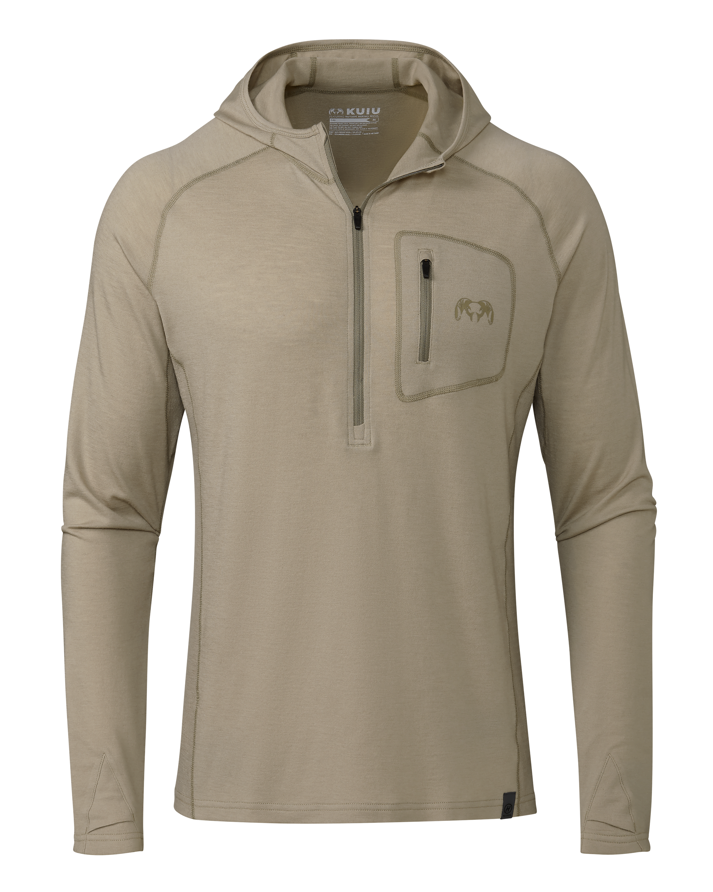 ULTRA Merino Wool 145 Zip-T Hoodie | KUIU