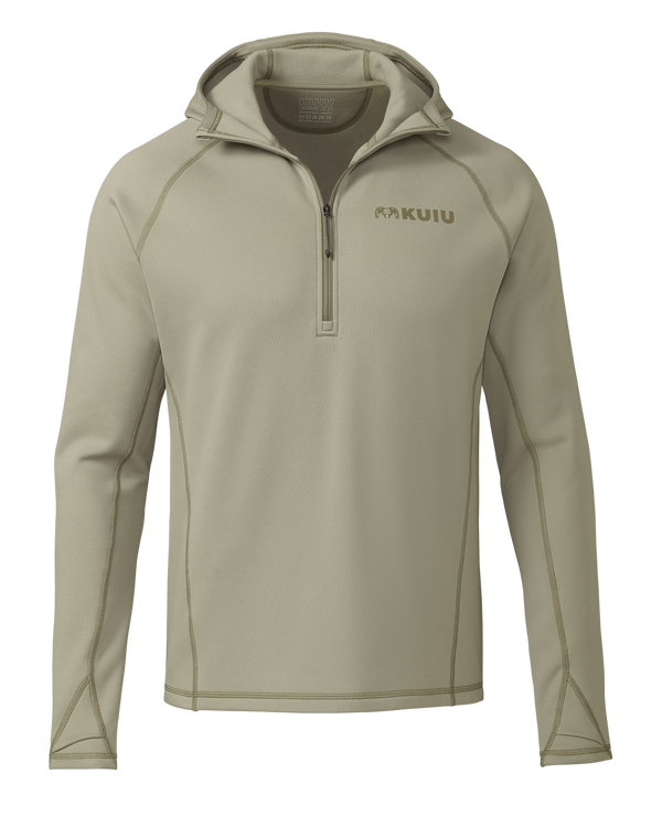 Peloton 200 Men's Hunting Zip-Up Hoodie - Bone | KUIU