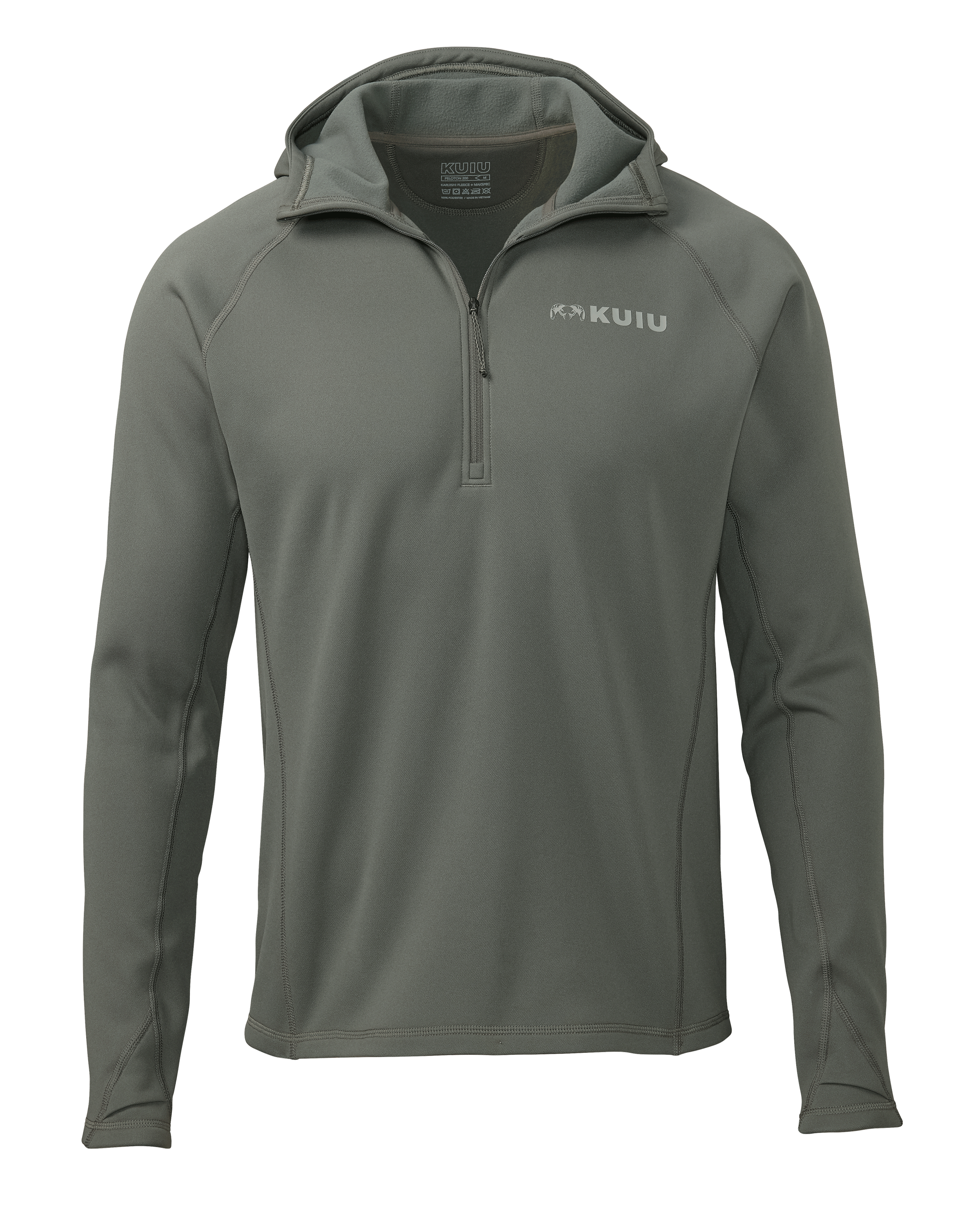 Peloton 200 Men's Hunting Zip-Up Hoodie - Stone | KUIU