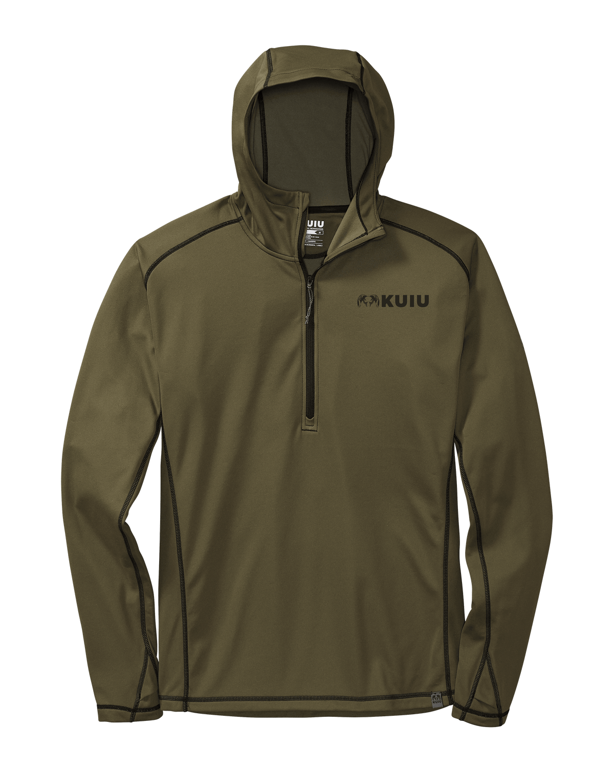 Outlet Peloton 97 Fleece Zip-T Hoodie Olive – KUIU