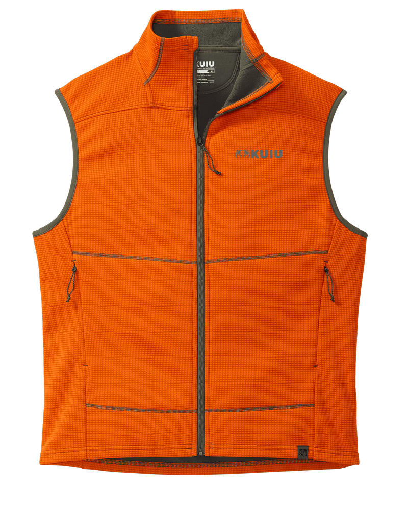 Peloton 240 Fleece Hunting Vest in Blaze Orange | KUIU