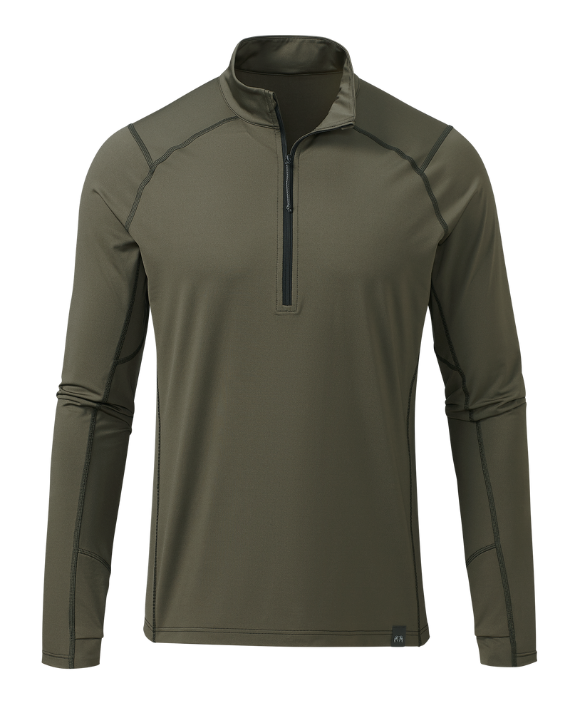 Front of Vital S2 Zip-T in Ash