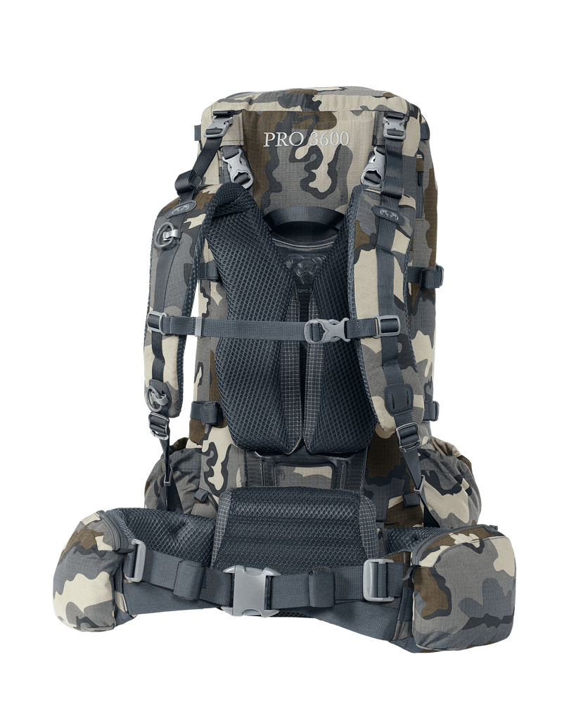 PRO 3600 Camo Hunting Pack with Frame Vias KUIU