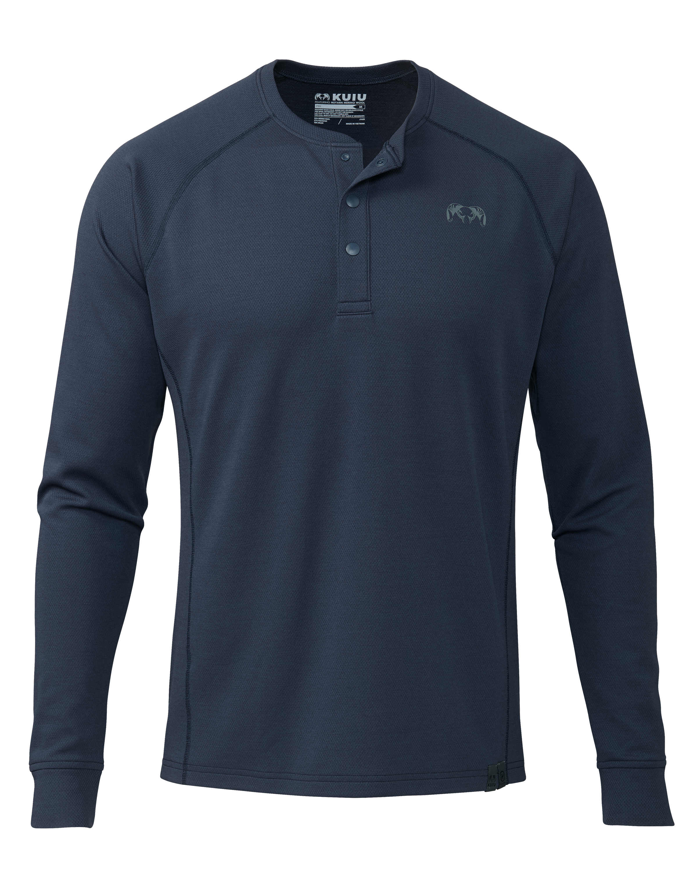 PRO Merino 200 Henley | Steel Blue – KUIU