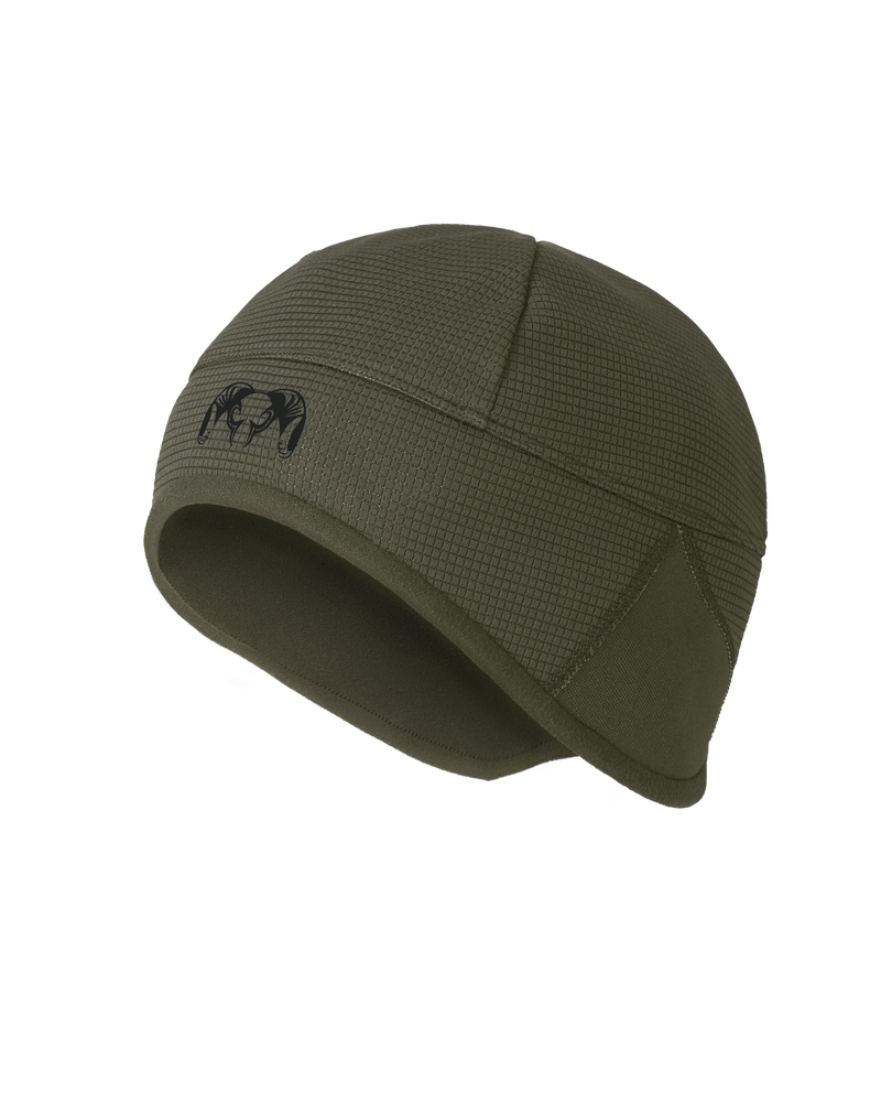 Front of Peloton 240 Beanie in Ash Brown