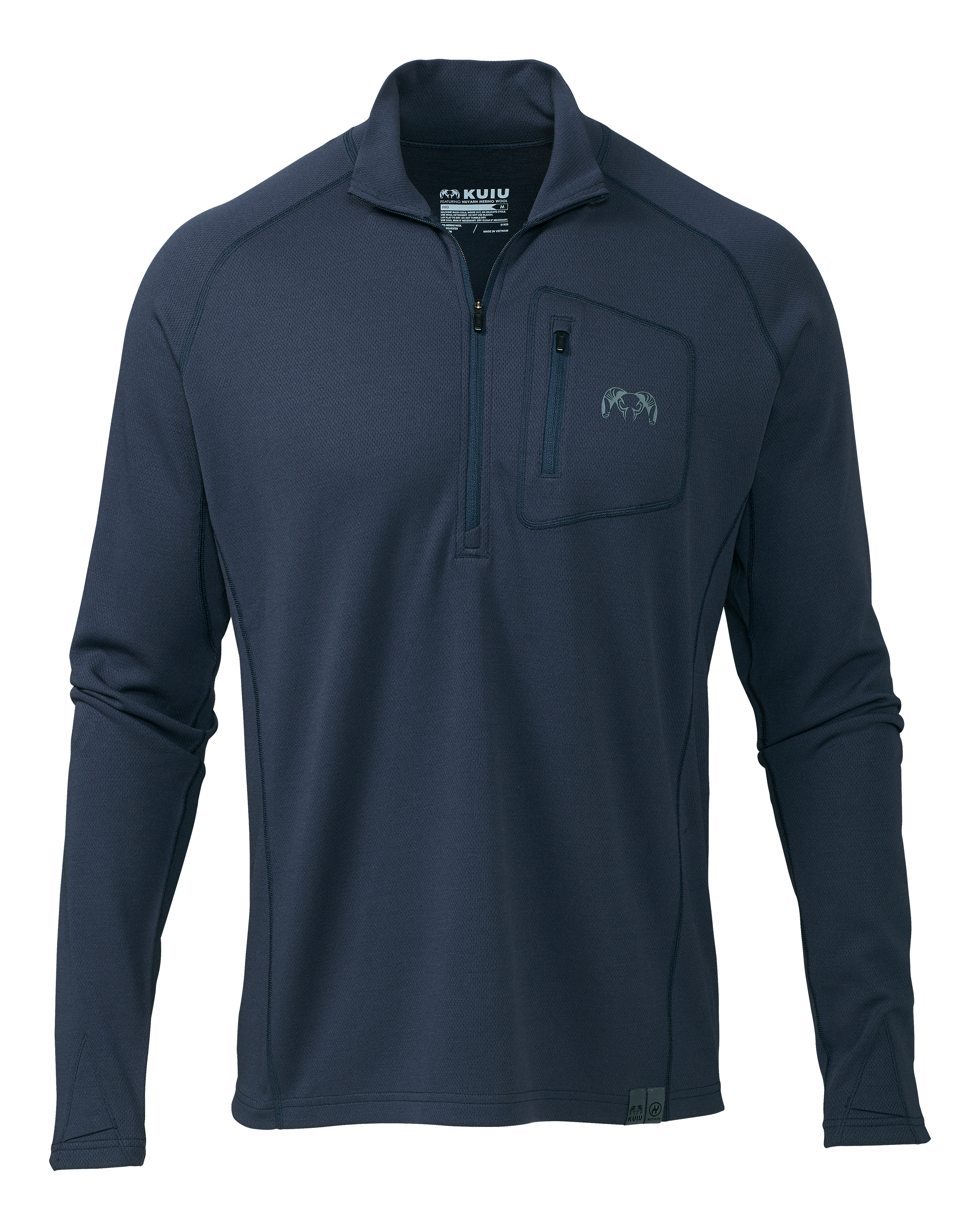 PRO Merino 200 Zip-T | Steel Blue – KUIU