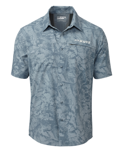 Mesa Short Sleeve Vented Shirt - Slate Gritstone | KUIU