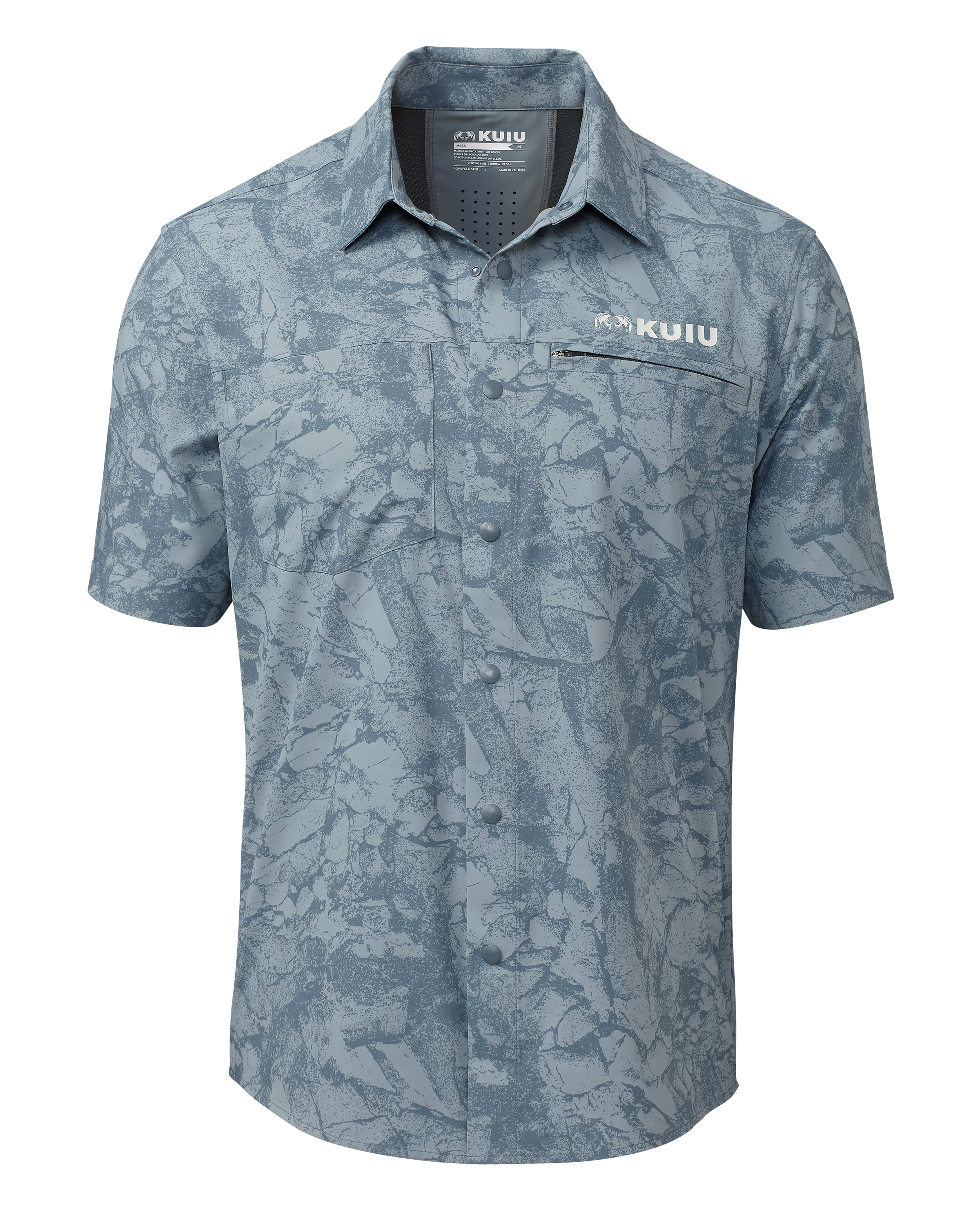 Mesa Short Sleeve Vented Shirt - Slate Gritstone | KUIU