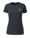 Front of Women's Bowhunter T-Shirt in Charcoal