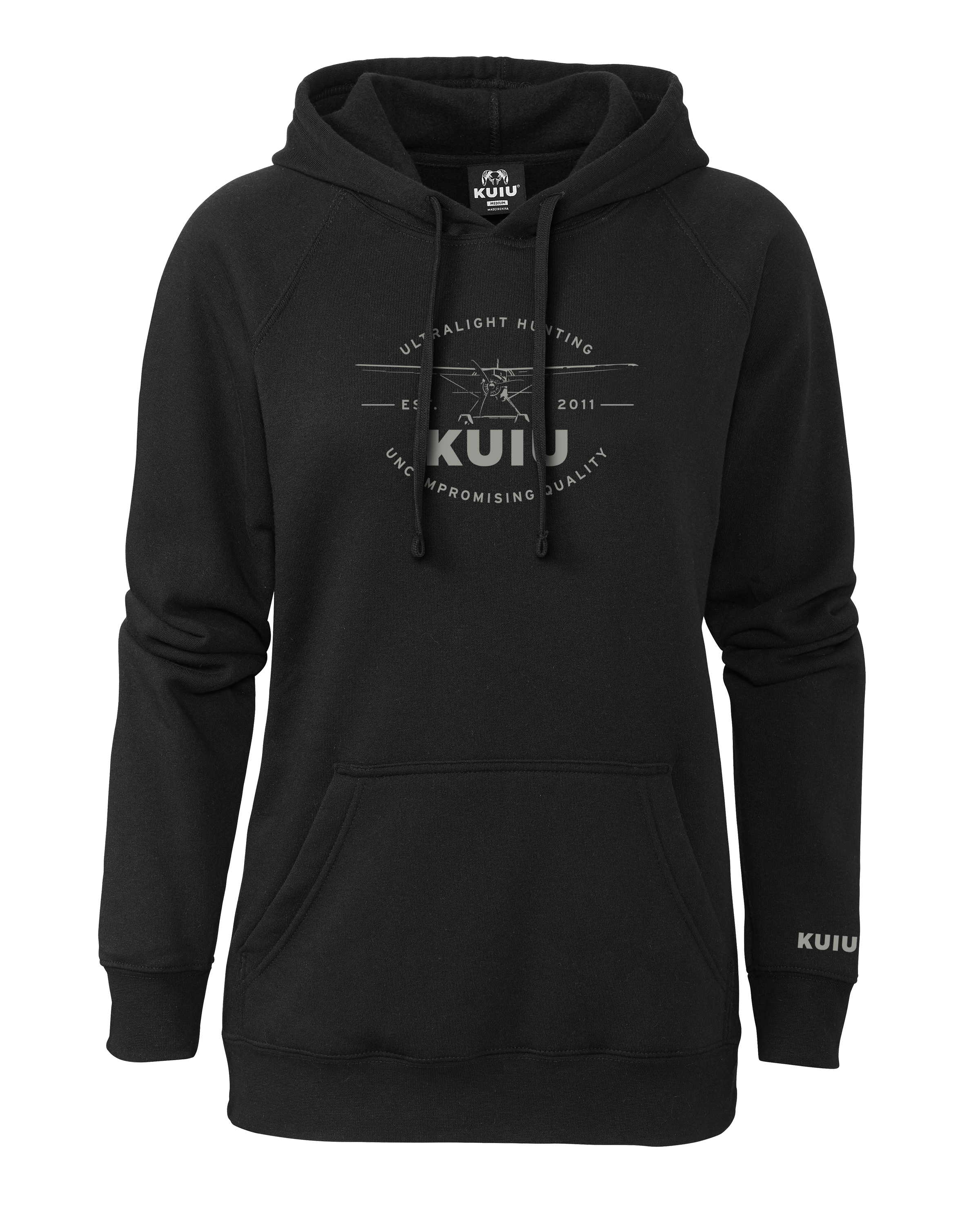 Women's Aviation Hoodie Black – KUIU