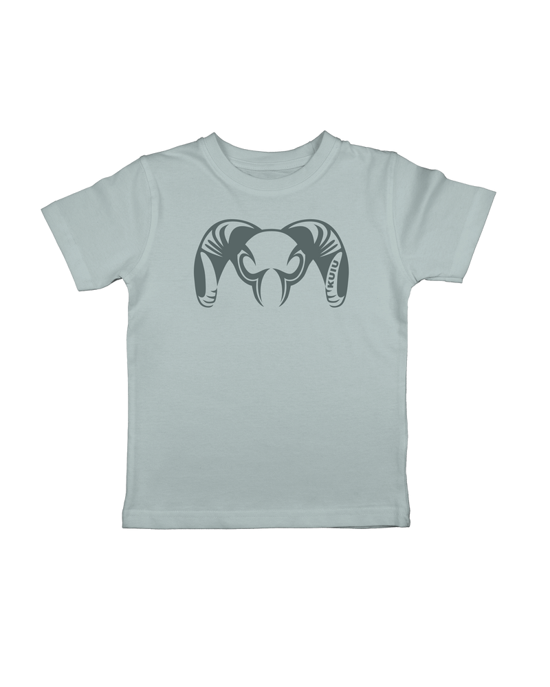 Toddler Ram Logo T-Shirt in Tide Blue