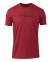 Front of KUIU Logo T-Shirt in Cardinal Red