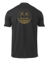 Back of KUIU Circle Back Logo T-Shirt in Black 