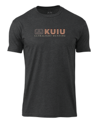 KUIU Patriotic Logo T-Shirt | Charcoal