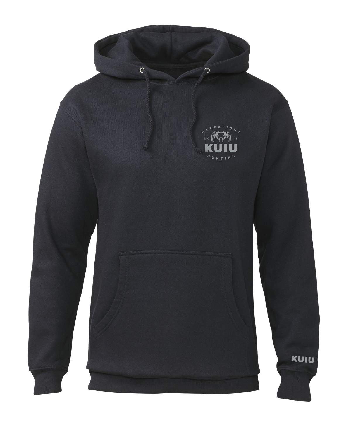  RKU ジャージ フーディー ネイビー XL KUIU Ultralight Chest Logo Hoodie | Navy