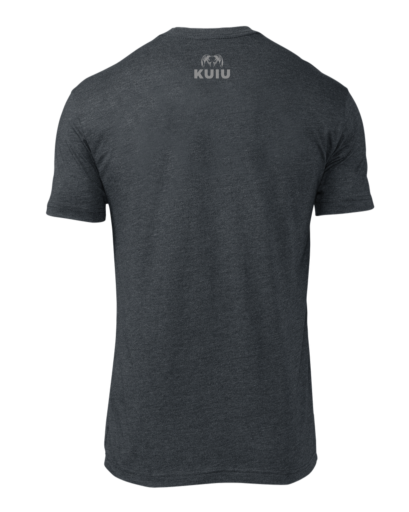 KUIU Here to Hunt Gritstone T-Shirt | Charcoal