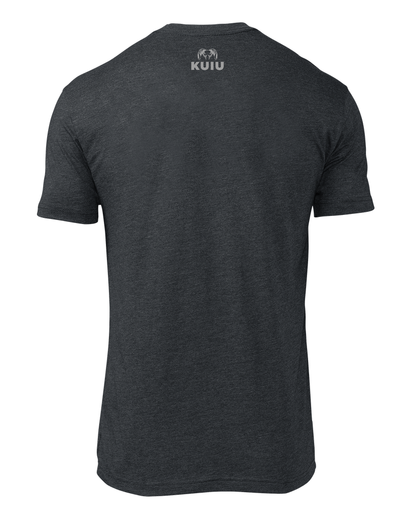 KUIU Overlay Logo T-Shirt | Charcoal