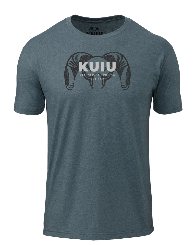 KUIU Overlay Logo T-Shirt | Indigo
