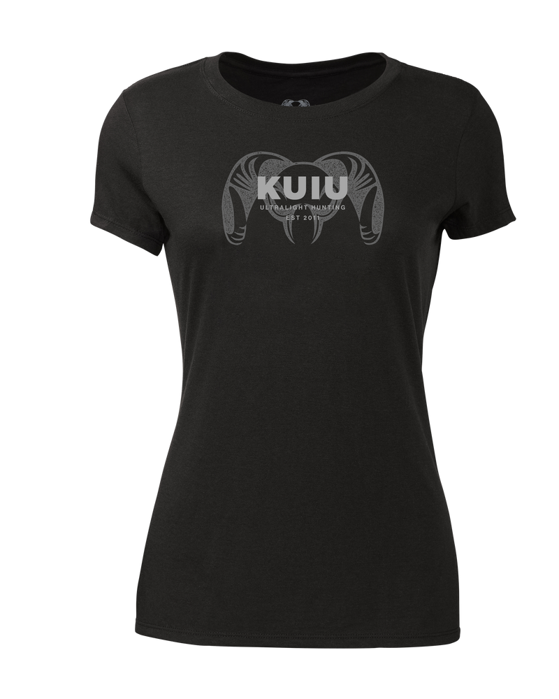 KUIU Women's Overlay Logo T-Shirt | Black