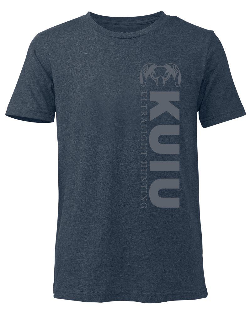 KUIU Youth Solid Vertical T-Shirt | Midnight Navy