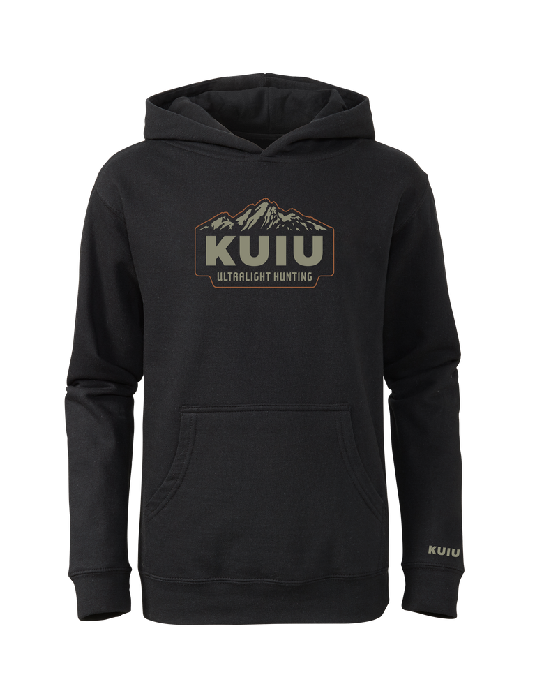 Youth Mountain Hoodie | Black