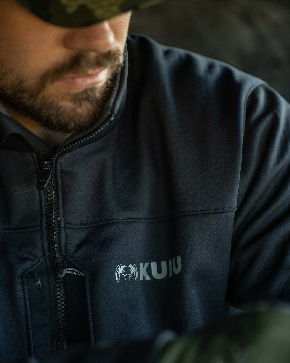 Encounter Quiet Hunting Jacket - Black | KUIU