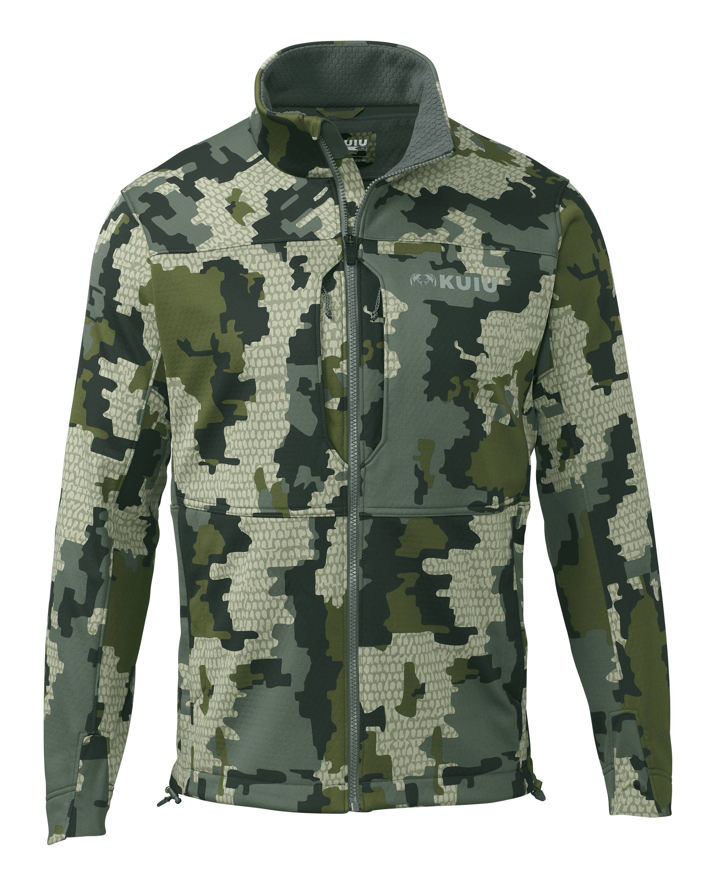 Jacquard Camo Fleece Blouson - Men - Ready-to-Wear