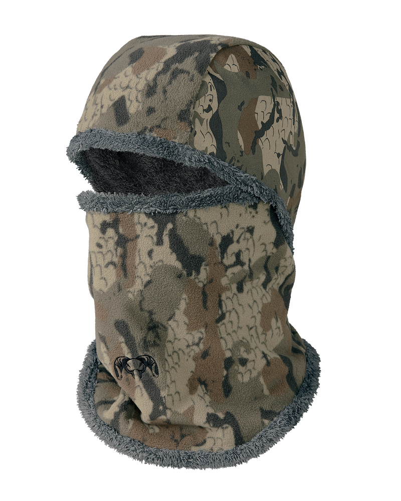 Front of KUIU Proximity Balaclava in Veros Camouflage