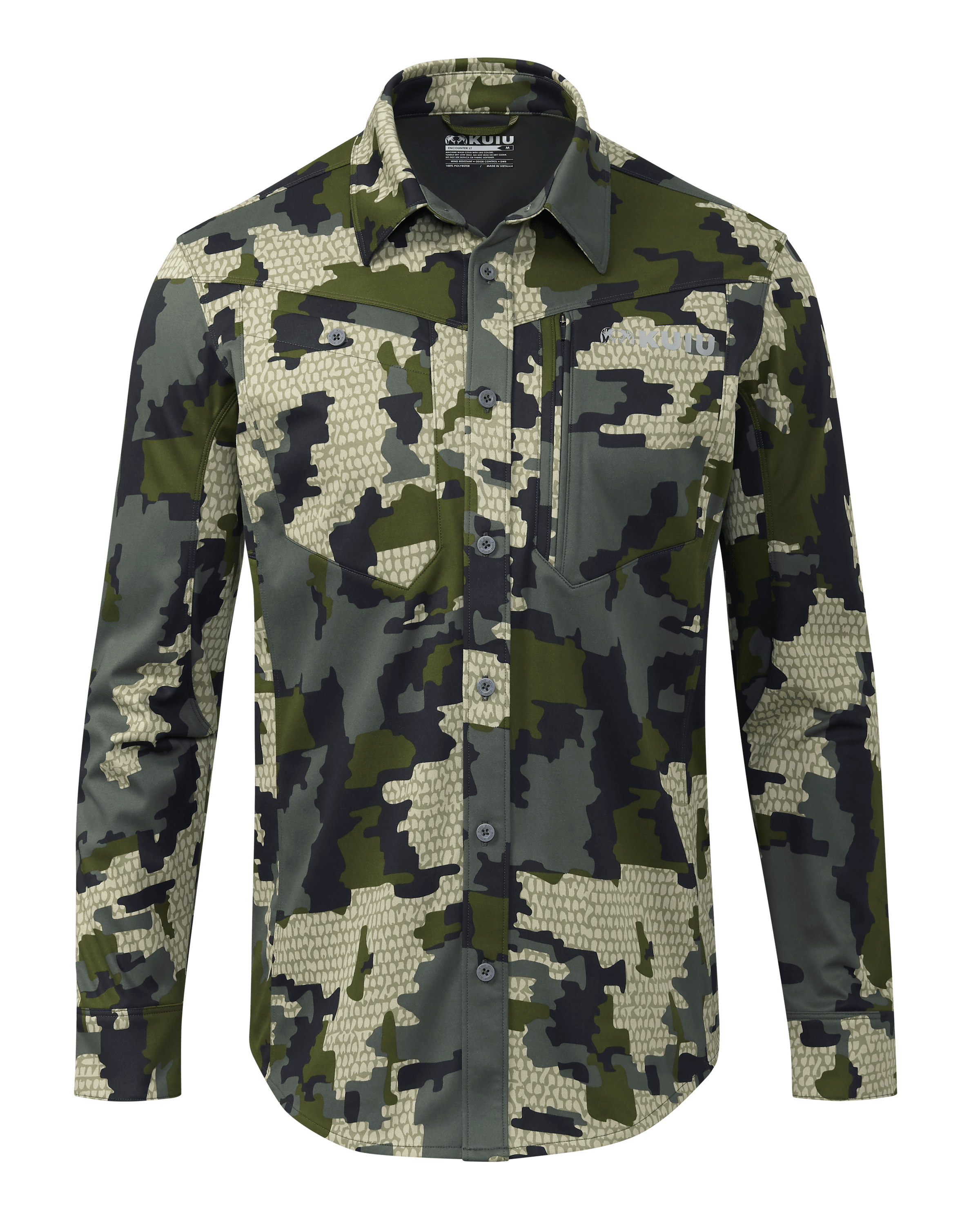 KUIU Encounter LT Shirt in Verde | Size 3XL KUIU Encounter LT Shirt in Verde | Size 3XL