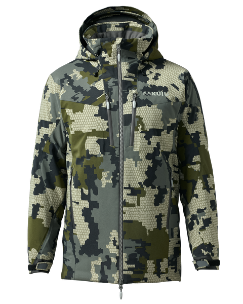 KUIU Kutana Gale Force Hooded Jacket Verde - Main Image