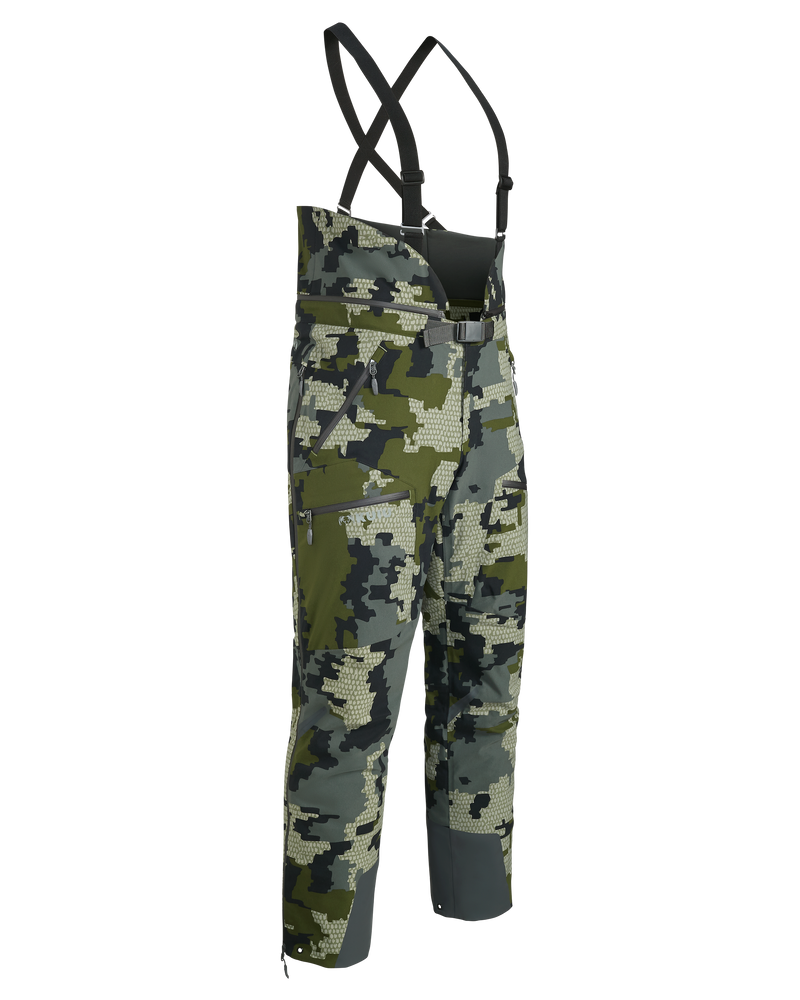 Front of Kutana Gale Force Pant in Verde Camouflage