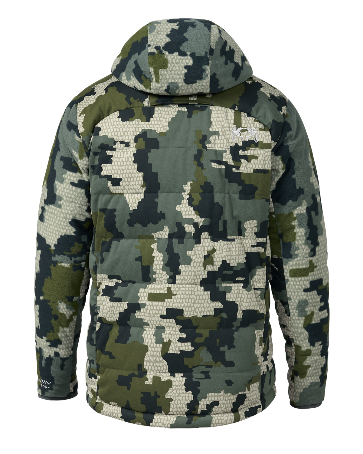 Super Down Haven Hooded Warm Quiet Hunting Jacket Verde KUIU