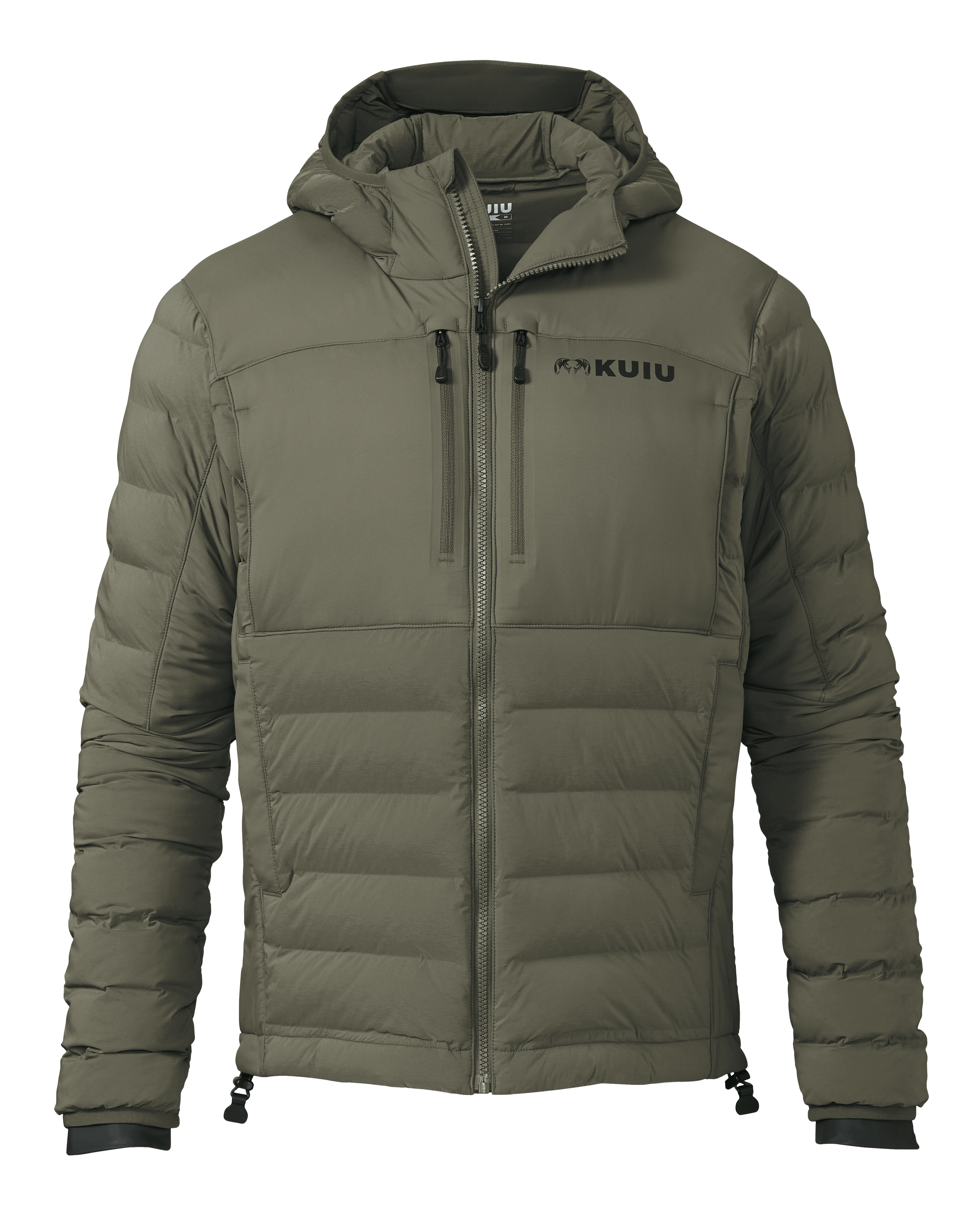 KUIU Flyway Insulated Hooded Hunting Jacket in Ash | Size 3XL