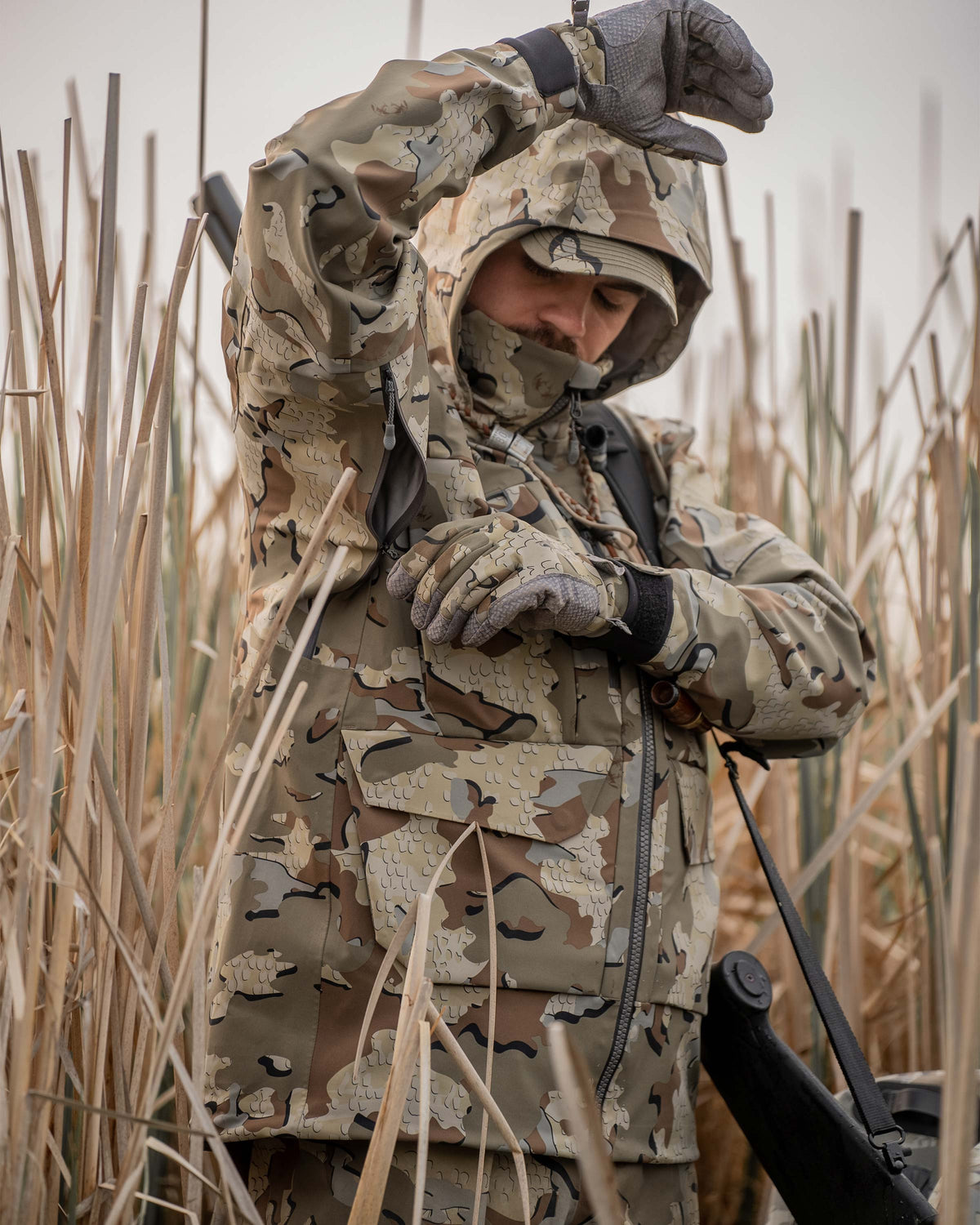 HD Flex Storm Shell Waterproof Camo Hunting Jacket | KUIU