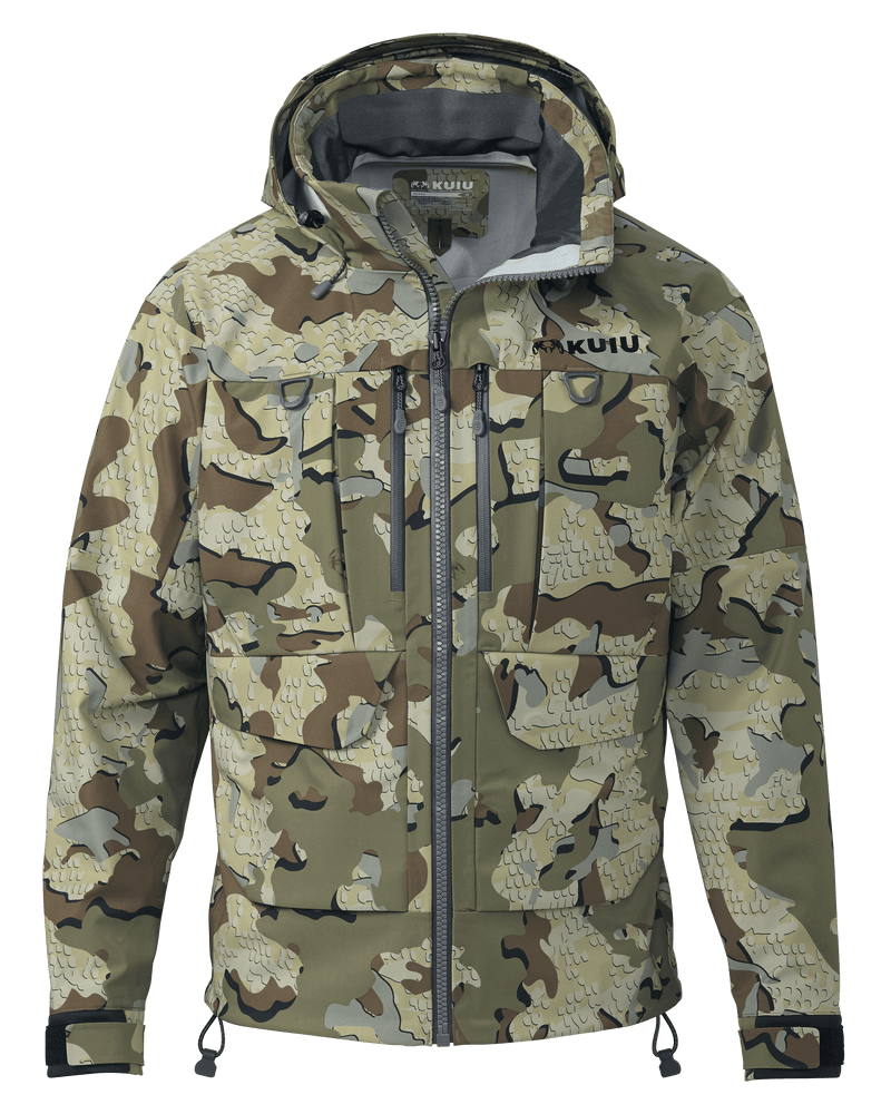 HD Flex Storm Shell Waterproof Camo Hunting Jacket | KUIU