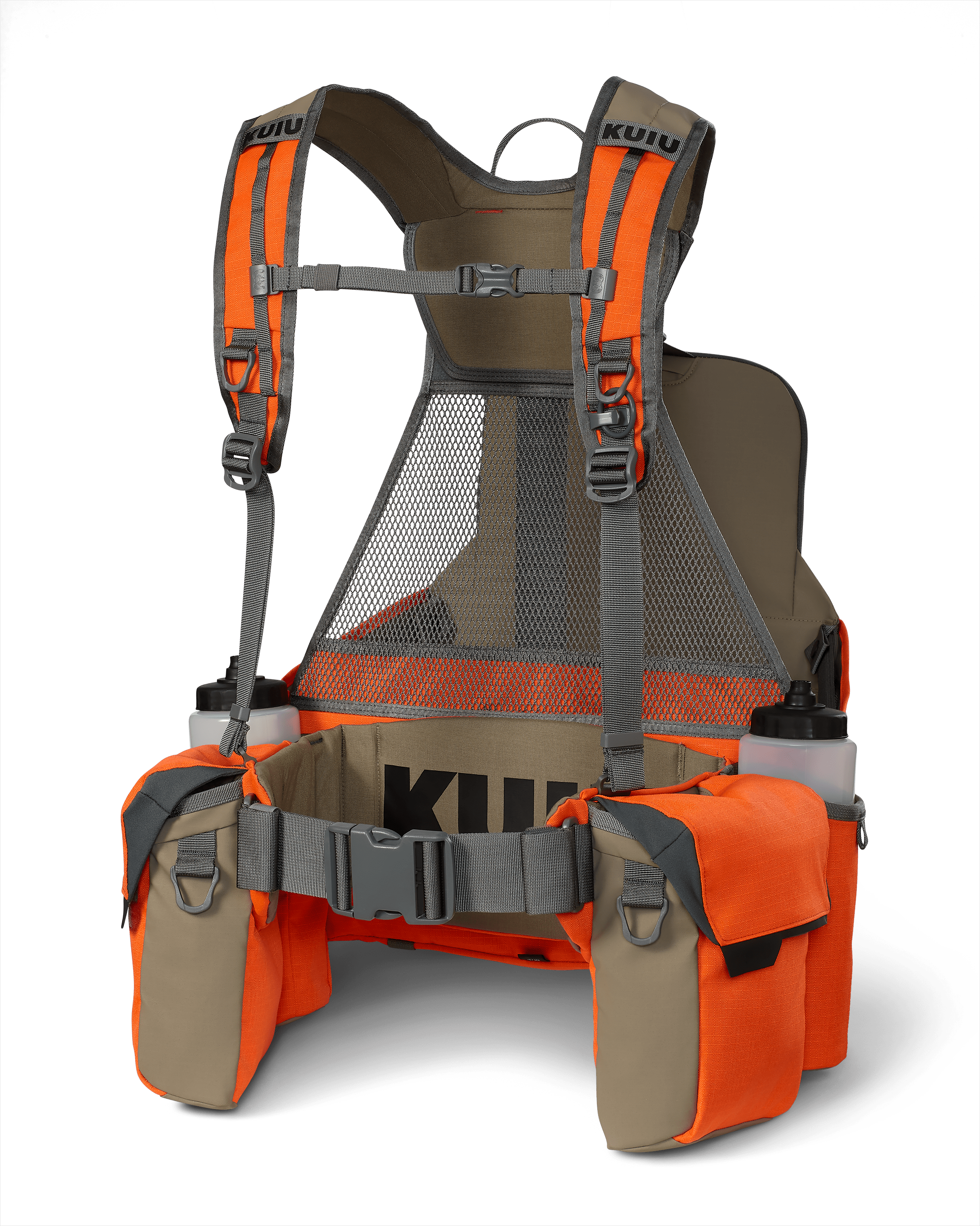 Upland Bird Hunting Field Vest Blaze Orange KUIU