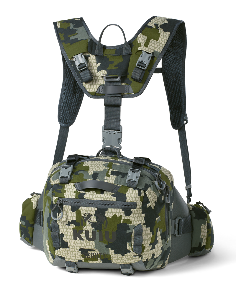 Back of Scout 1000 in Verde Camouflage
