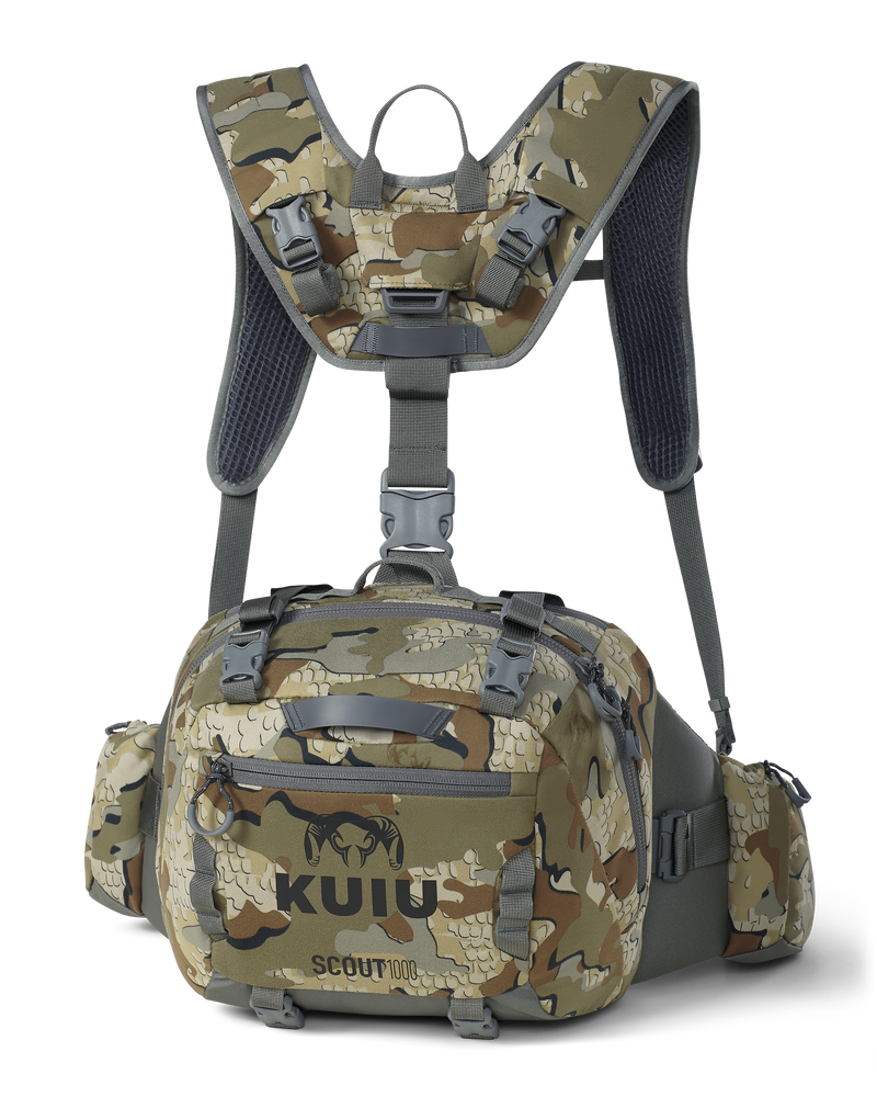 Back of Scout 1000 in Valo Camouflage