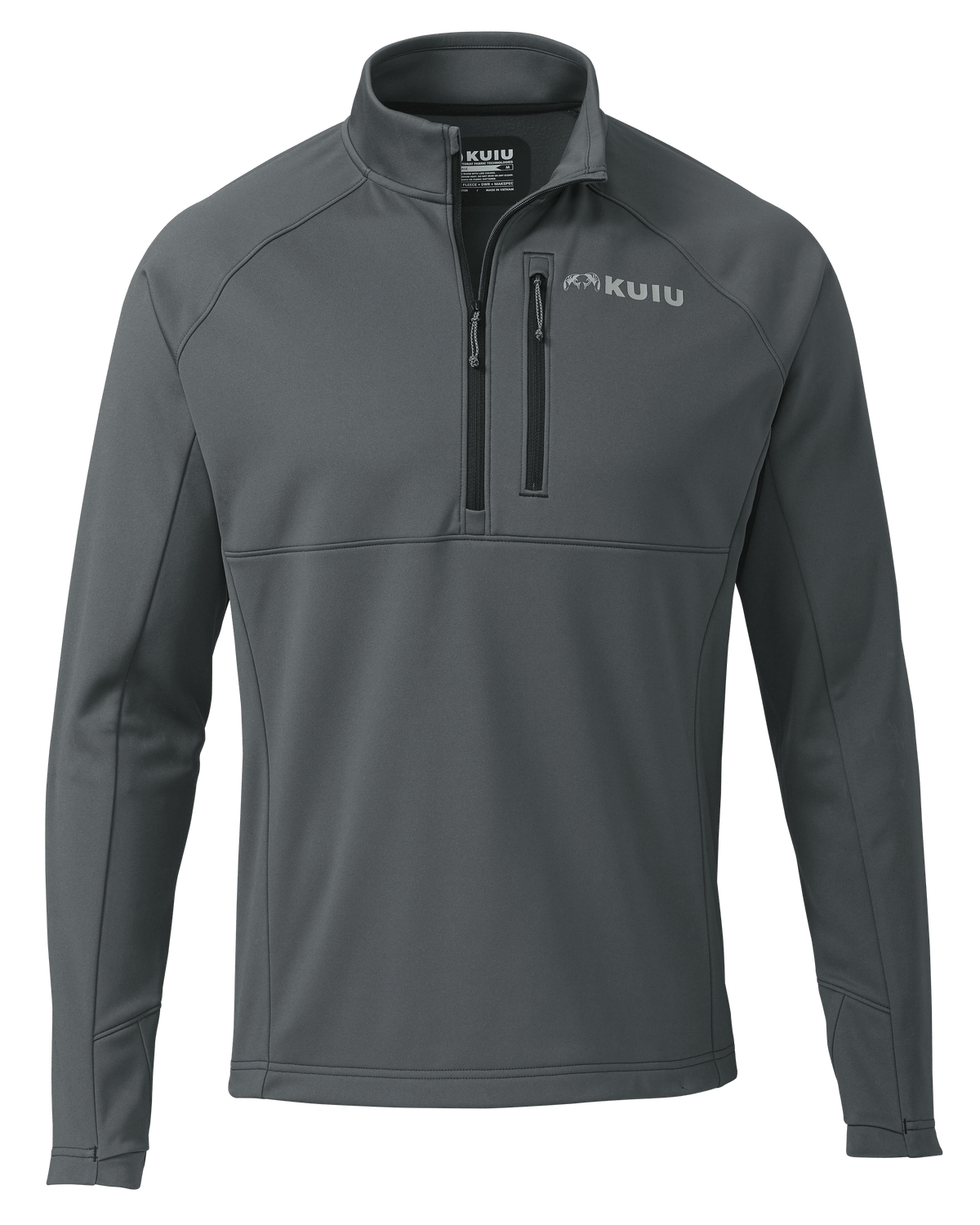 StrongFleece 190 Zip-T | Gunmetal – KUIU StrongFleece 190 Zip-T | Gunmetal – KUIU